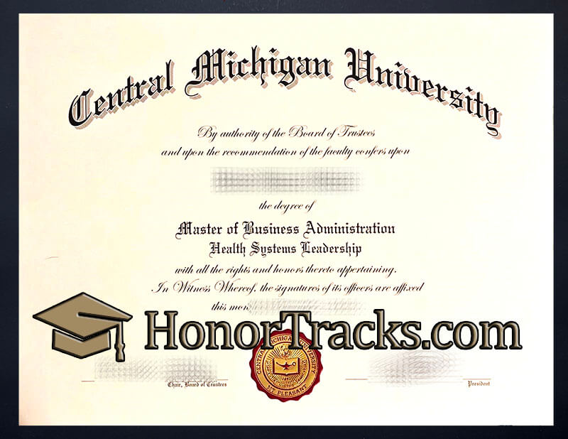 Buy Central Michigan University diploma
