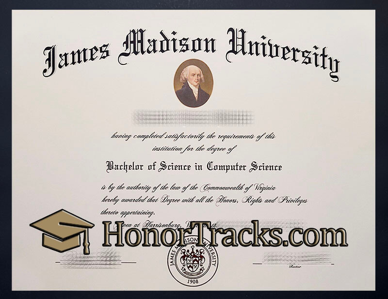 Order James Madison University diploma