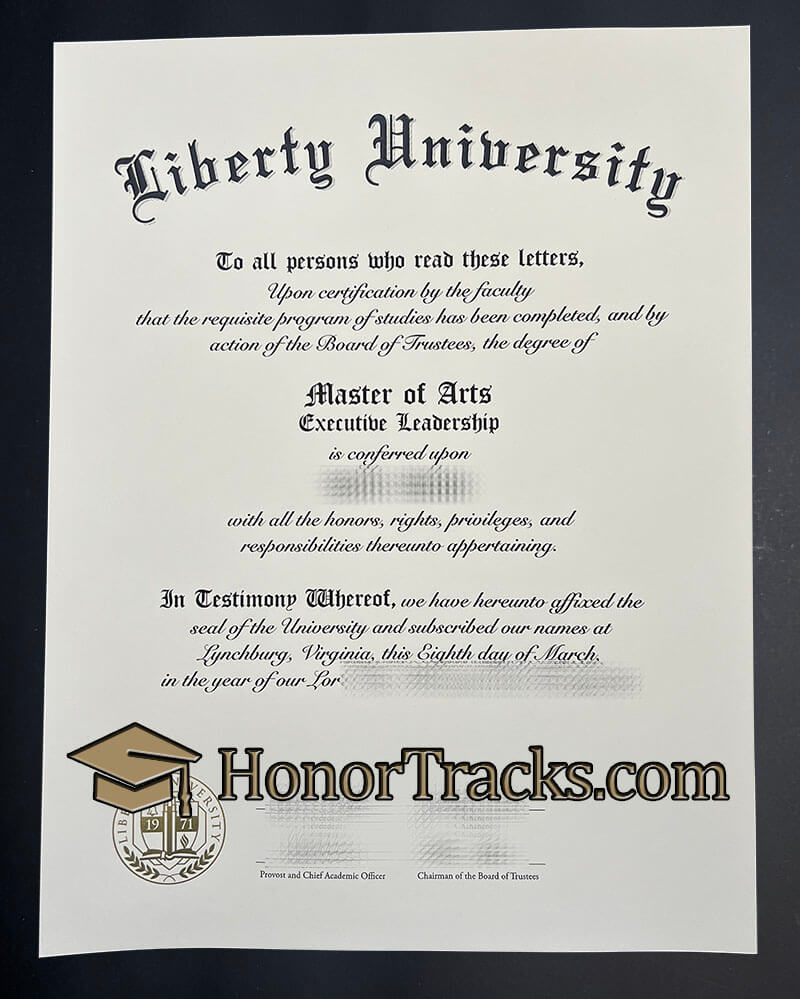 Buy Liberty University diploma