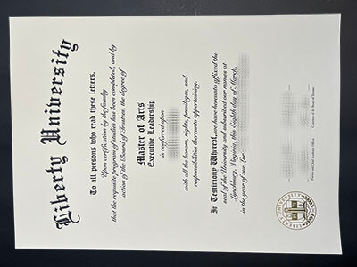 order Liberty University diploma
