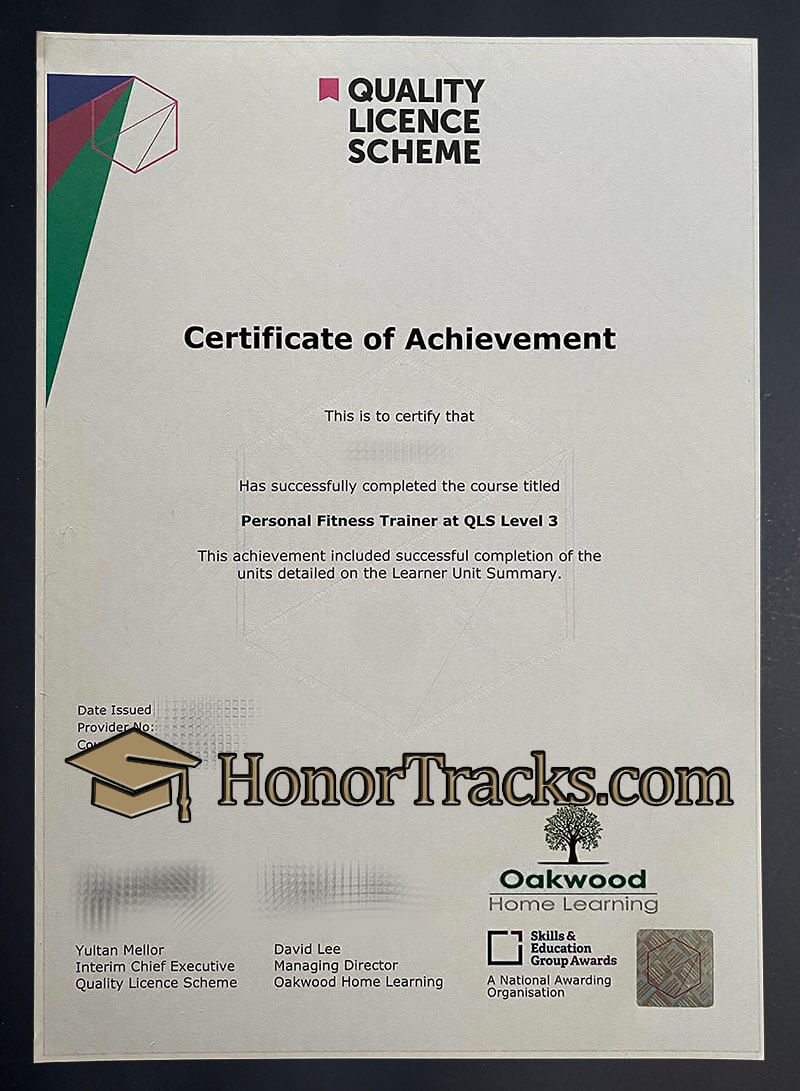 buy Personal Fitness Trainer at QLS Level 3 certificate