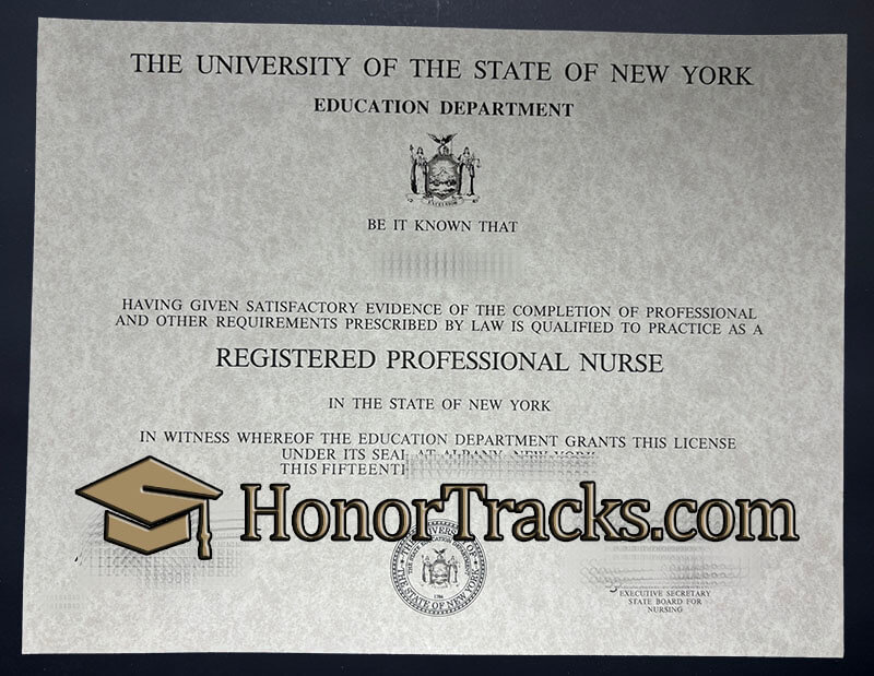 buy Registered Professional Nurse certificate
