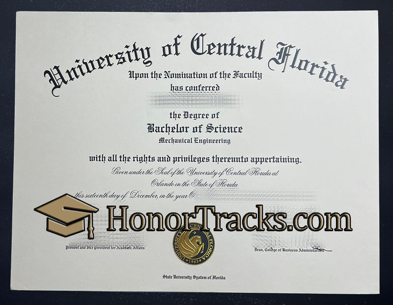 Where to get University of Central Florida diploma?