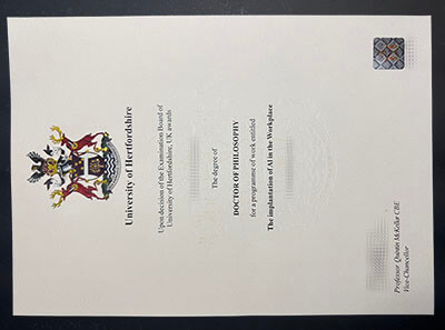 Make University of Hertfordshire diploma