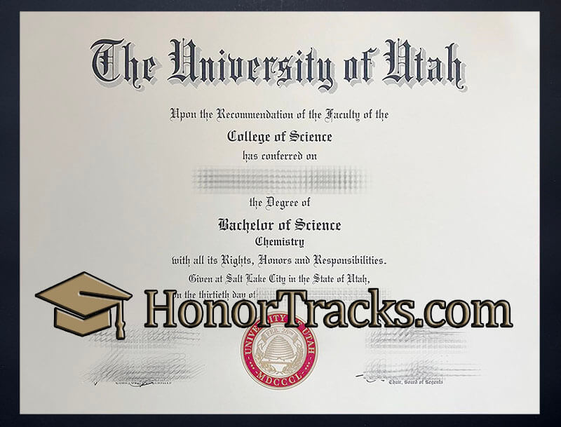 How to order University of Utah diploma?