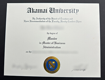 Make Akamai University degree