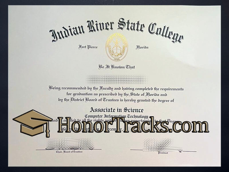 Buy Indian River State College diploma