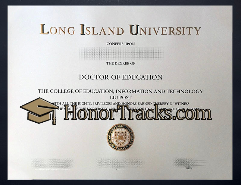 Buy Long Island University diploma