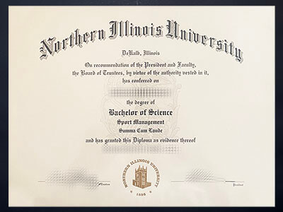fake Northern Illinois University diploma