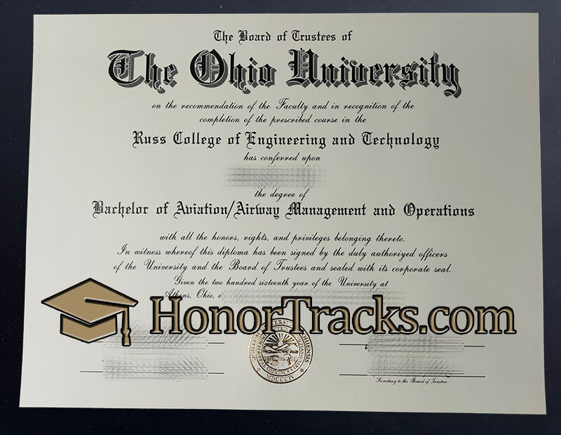 Buy Ohio University diploma