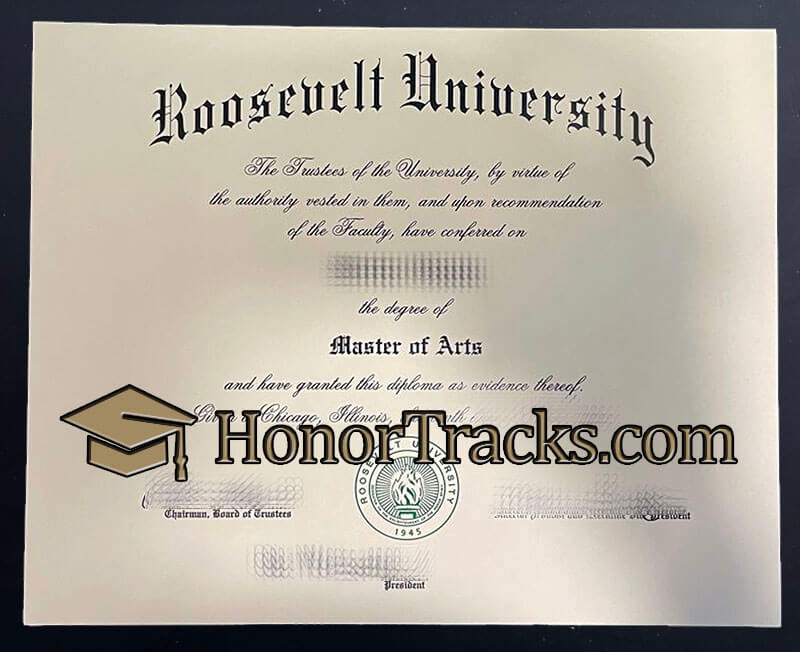 Buy Roosevelt University diploma