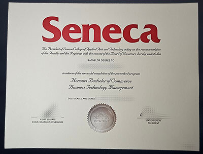 order Seneca College diploma