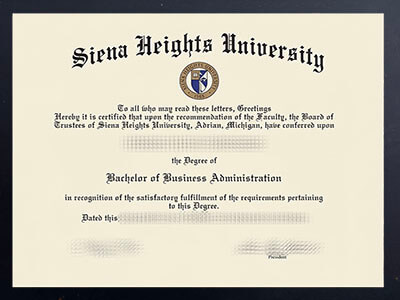 buy Siena Heights University diploma
