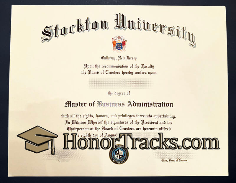 Buy Stockton University diploma