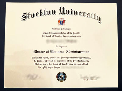buy Stockton University certificate