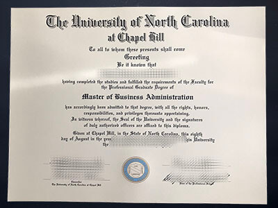 Order UNC-Chapel Hill diploma