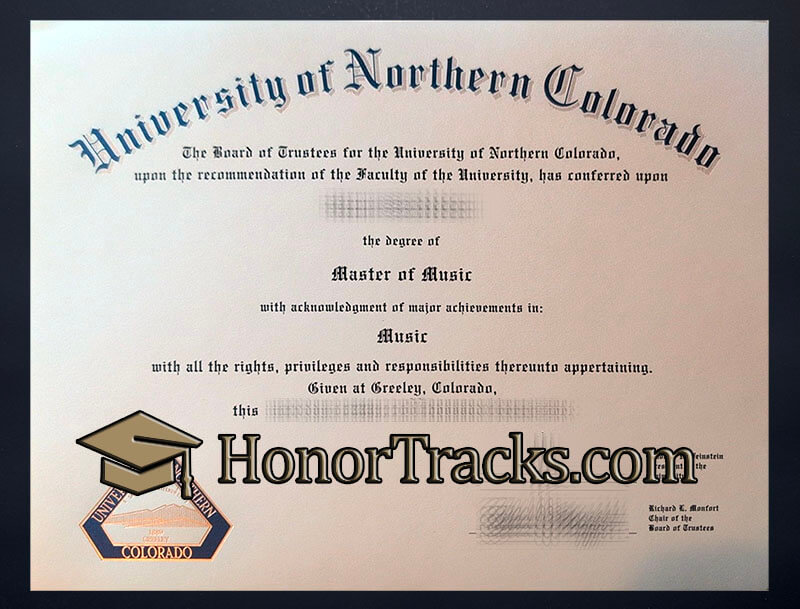 Where to order University of Northern Colorado diploma