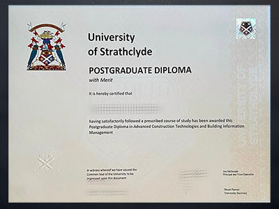 Order University of Strathclyde diploma