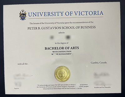 Make University of Victoria diploma