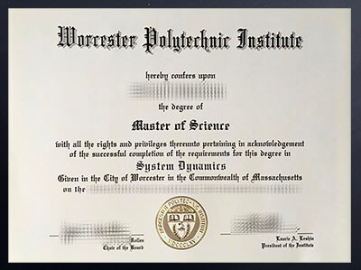 Make Worcester Polytechnic Institute diploma