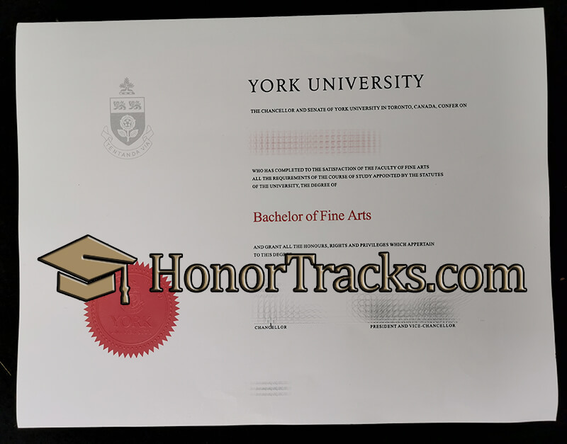 buy York University diploma